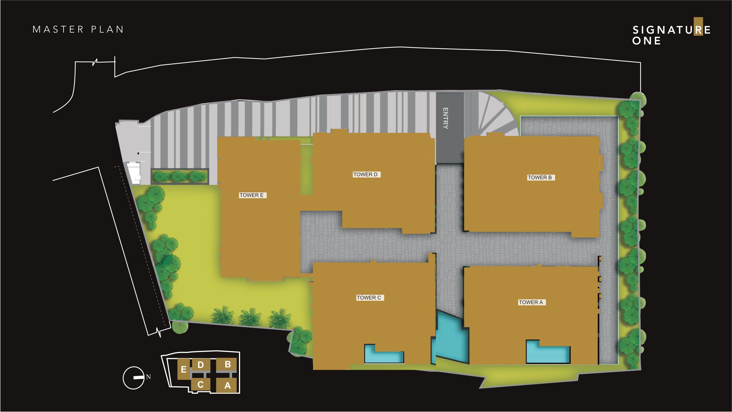 Signature One Location Map